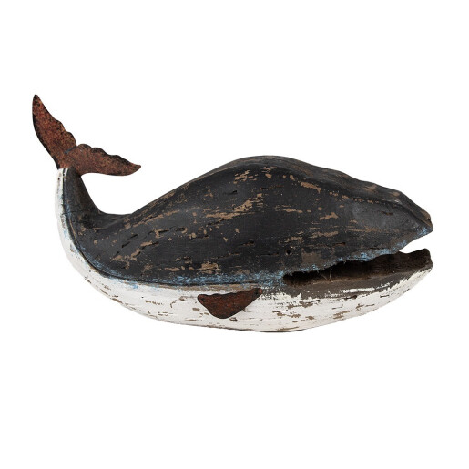 Figurina Balena lemn 36x15x23 cm