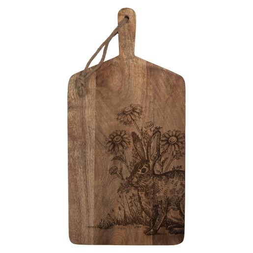 Platou servire lemn 25x50x2 cm