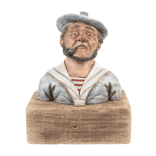 Figurina Marinar lemn multicolor 19x11x24 cm
