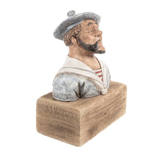 Figurina Marinar lemn multicolor 19x11x24 cm