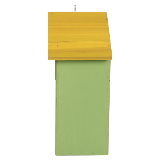 Casuta Pasari multicolora lemn 15x10x22 cm