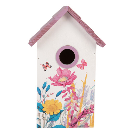 Casuta Pasari lemn Summer 15x10x22 cm