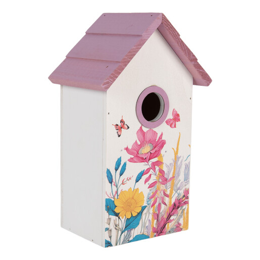 Casuta Pasari lemn Summer 15x10x22 cm