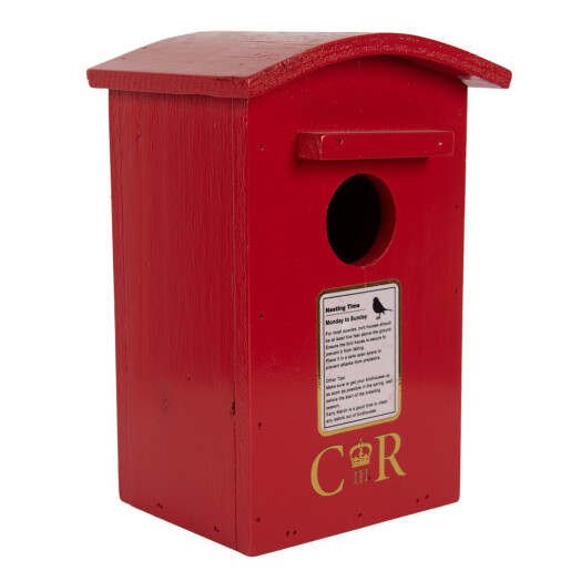 Casuta Pasari lemn multicolor 14x12x21 cm