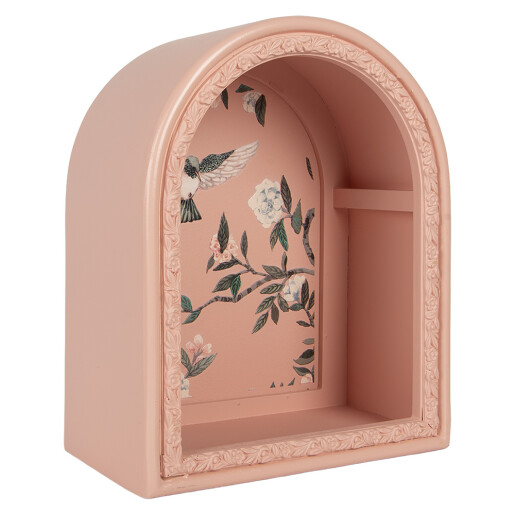 Set 2 decoratiuni perete decorative lemn 30x16x40 / 24x14x30 cm