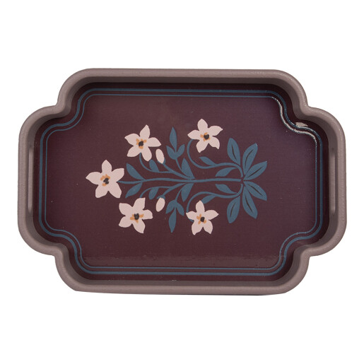 Set 2 tavi decorative lemn multicolor (2) 46x30x5 / 35x24x5 cm
