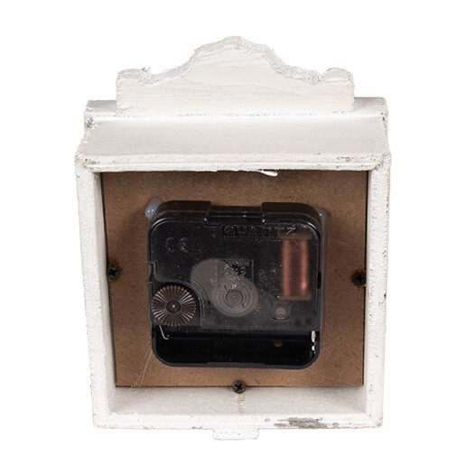 Ceas masa lemn vintage 10x6x14 cm