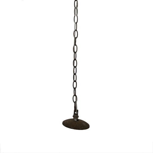 Lustra metal negru bej 39x47 cm, E27
