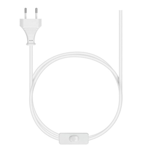 Lampa veghe camera copii polirasina alb roz Castel 16x11x24 cm