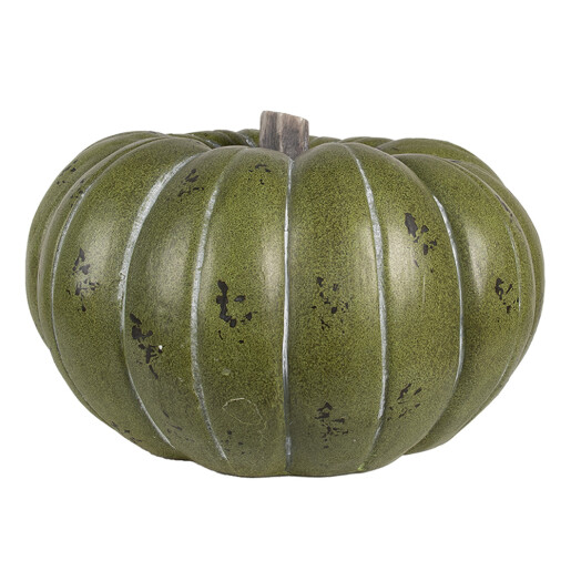 Dovleac decorativ ceramica verde 35x21 cm