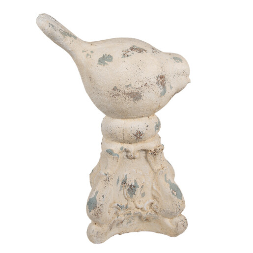 Figurina Pasare ceramica bej vintage 33x21x47 cm