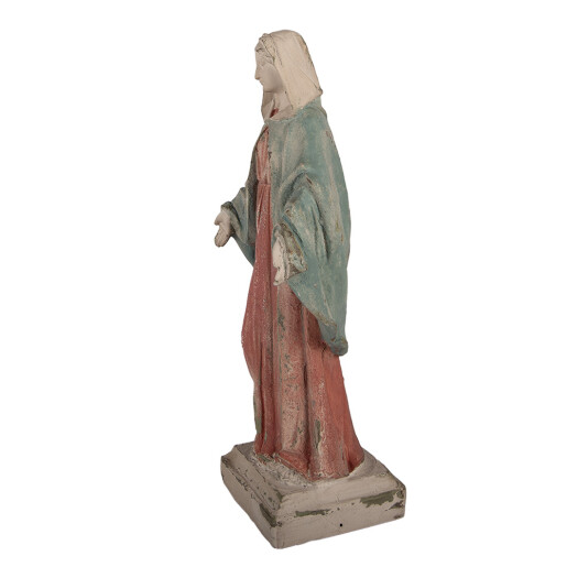 Figurina Fecioara Maria ceramica multicolora 20x14x44 cm