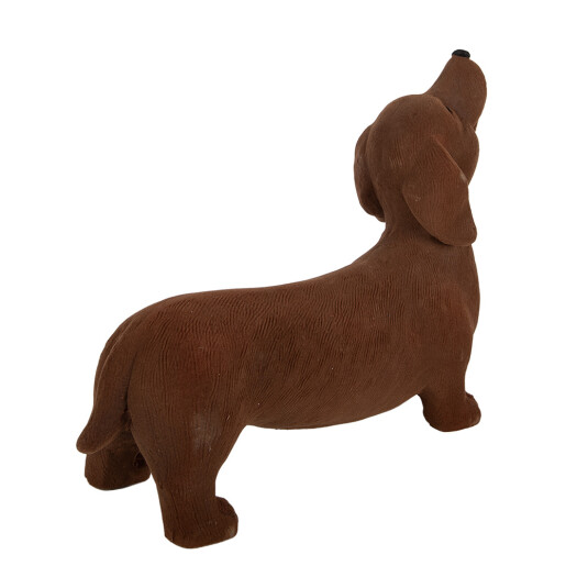 Figurina Catelus ceramica maro 40x14x33 cm