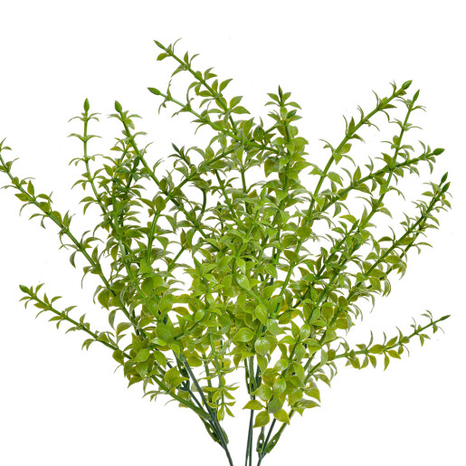 Buchet plante artificiale verzi 10x10x40 cm