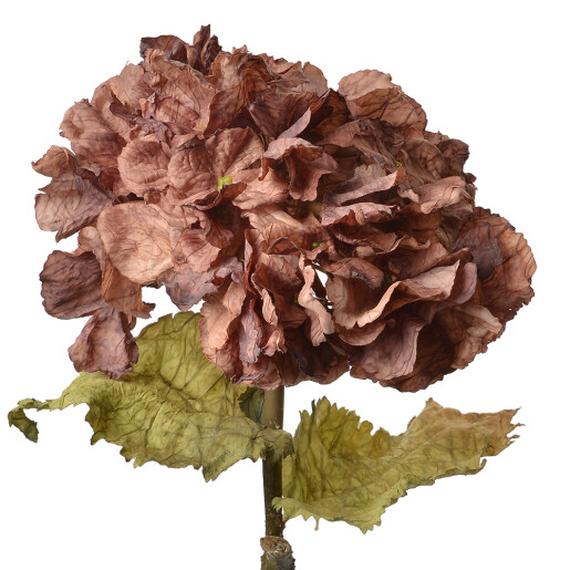 Hortensie artificiala violet verde 10x10x55 cm