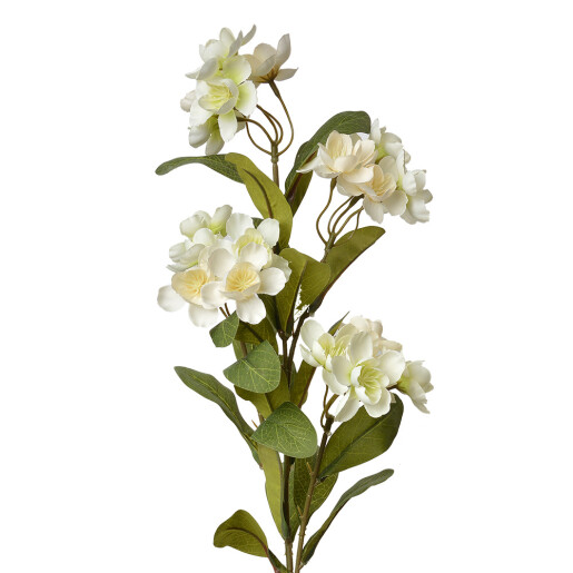 Floare artificiala alba verde 17x14x70 cm
