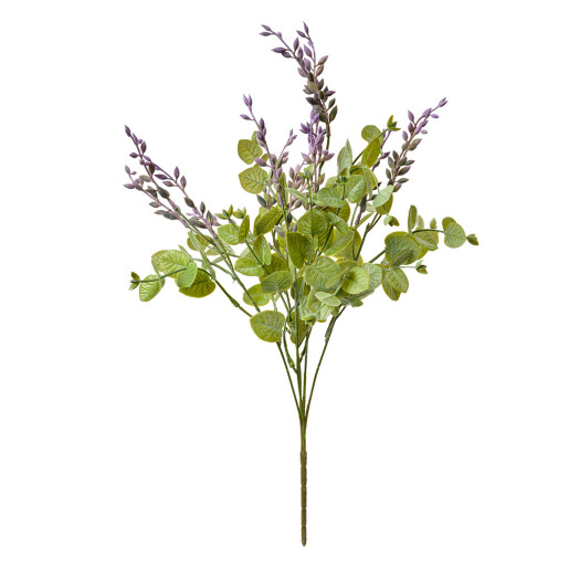 Planta artificiala violet verde 12x12x51 cm