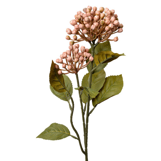 Floare artificiala roz verde 8x7x53 cm