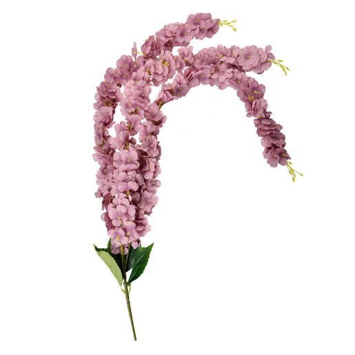 Floare artificiala violet verde 6x6x108 cm