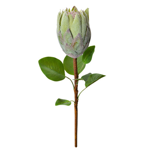 Floare artificiala verde 10x10x65 cm