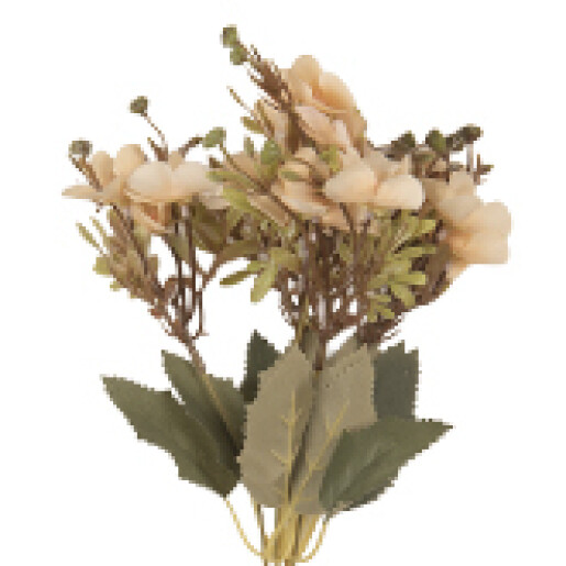Floare artificiala bej maro 10x10x32 cm