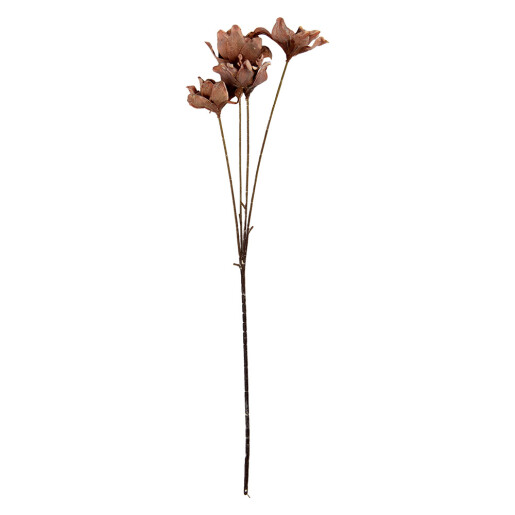 Floare artificiala maro 8x5x60 cm 