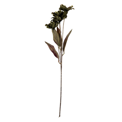 Floare artificiala verde 8x5x60 cm 