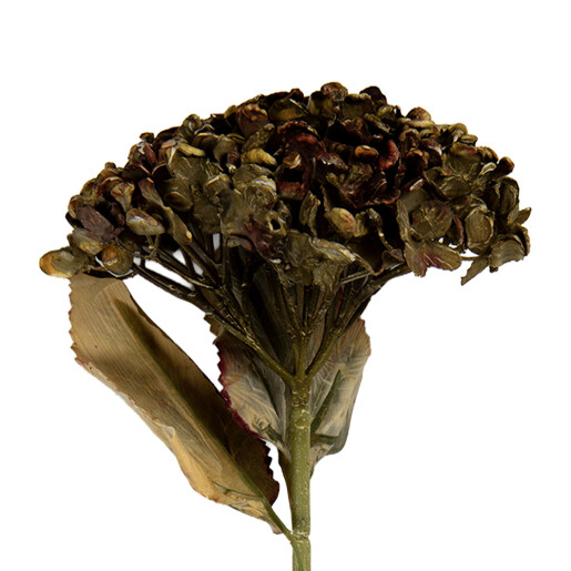 Hortensie artificiala verde 15x15x47 cm