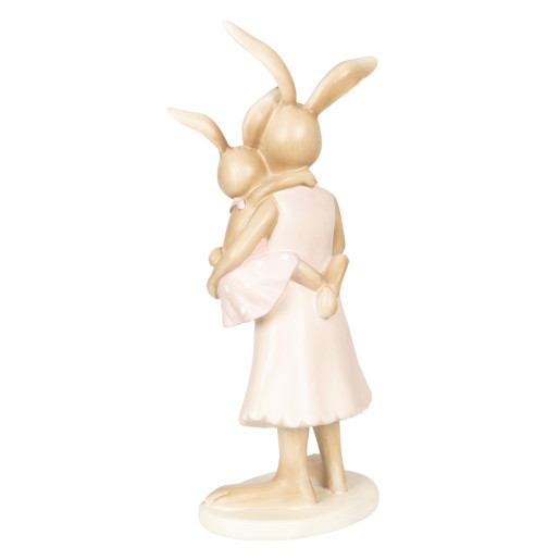 Figurina Iepuras Paste polirasina 11 cm x 26 h