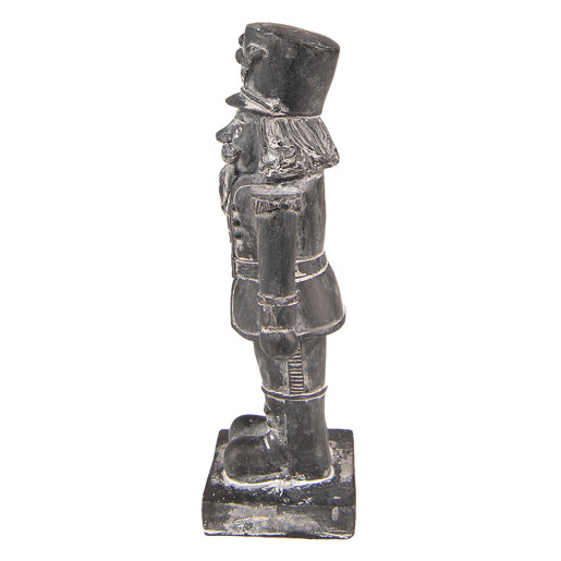 Figurina Spargatorul de Nuci polirasina gri 6x5x16 cm