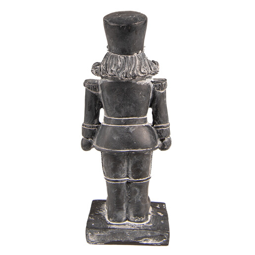 Figurina Spargatorul de Nuci polirasina gri 6x5x16 cm