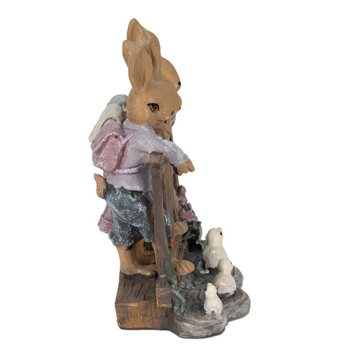 Figurina Iepurasi Paste polirasina 14x9x13 cm