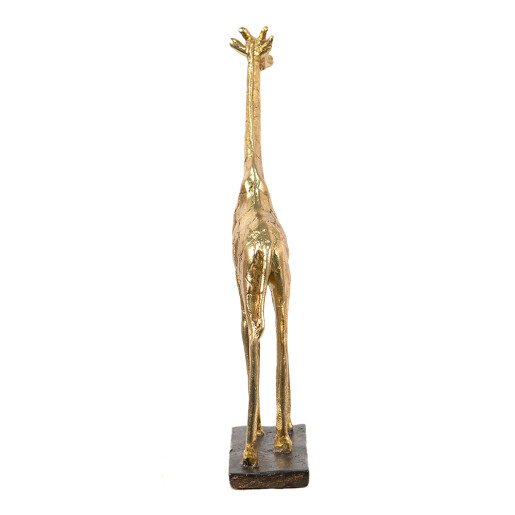 Figurina Girafa polirasina aurie 15x4x21 cm