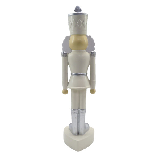 Figurina Spargatorul de Nuci polirasina bej 9x9x35 cm