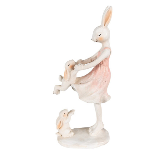 Figurina Iepurasi Paste polirasina 9x6x22 cm