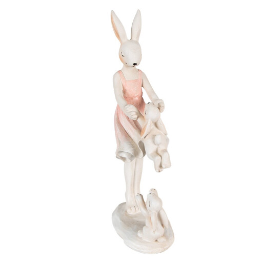 Figurina Iepurasi Paste polirasina 9x6x22 cm