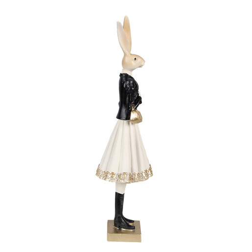 Figurina Iepuras Paste Girl polirasina 10x9x32 cm