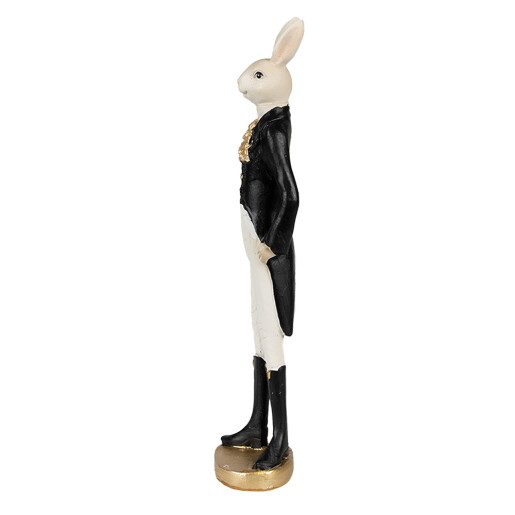 Figurina Iepuras Paste Boy polirasina 11x8x40 cm