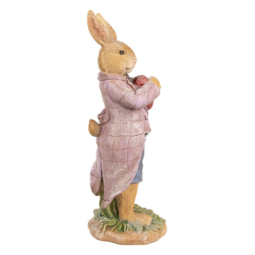 Figurina Iepuras Boy Paste polirasina 8x7x20 cm