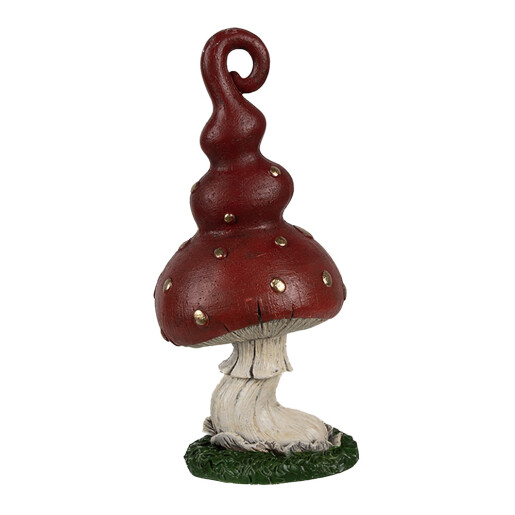 Figurina Ciupercuta polirasina multicolora 8x6x17 cm