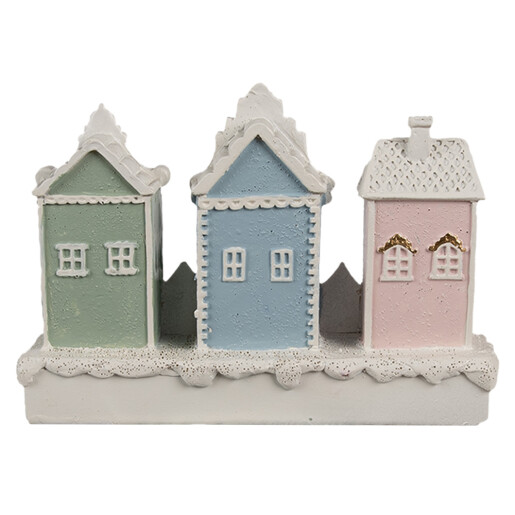 Casute Turta Dulce polirasina multicolora 13x4x10 cm