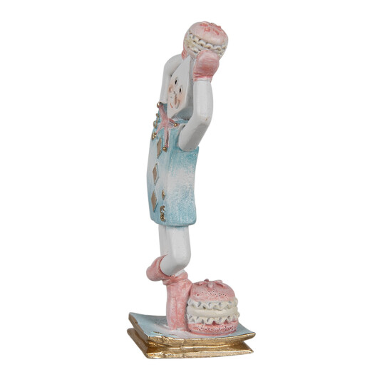 Figurina polirasina multicolora 4x3x10 cm