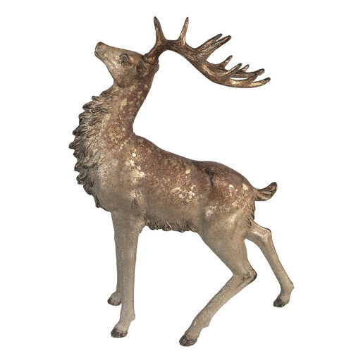 Figurina Ren polirasina maro 33x16x42 cm