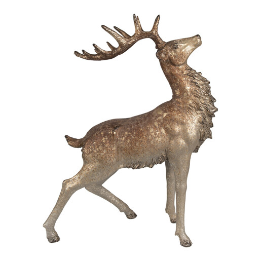 Figurina Ren polirasina maro 33x16x42 cm