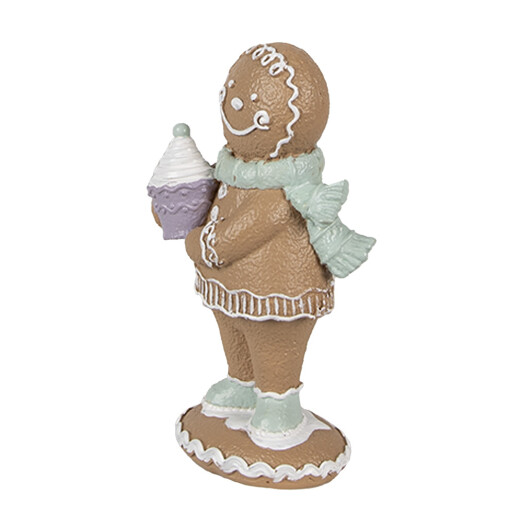 Figurina Turta Dulce polirasina multicolora 6x4x11 cm
