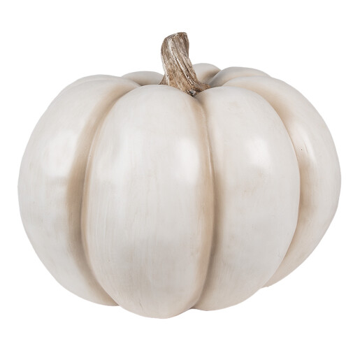 Dovleac decorativ polirasina bej 31x27 cm