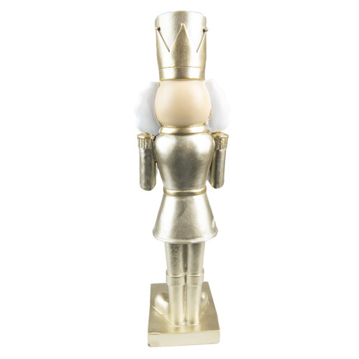 Figurina Spargatorul de Nuci polirasina aurie 17x23x35 cm