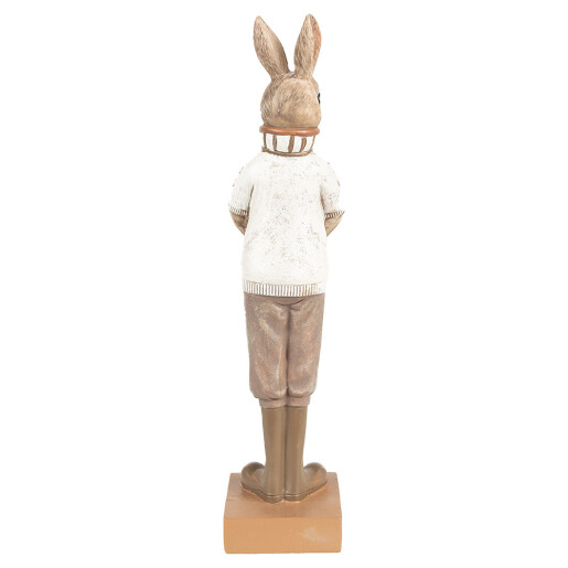 Figurina Iepuras Boy Paste polirasina 7x7x28 cm
