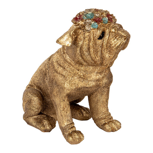 Figurina Catelus polirasina multicolora 29x17x29 cm