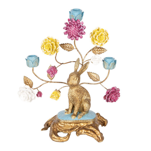 Sfesnic lumanari polirasina multicolora 30x16x37 cm